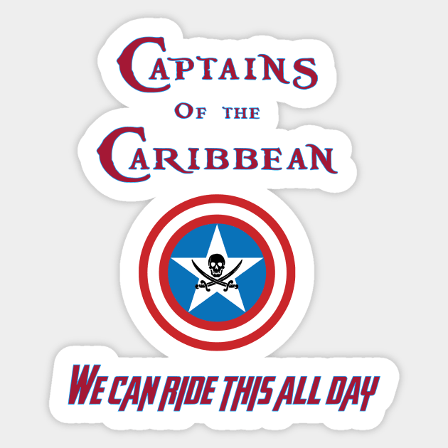 Captains of the Caribbean Sticker by Disney Assembled